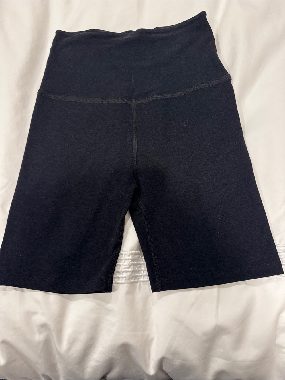 Beyond Yoga Black High-Rise Athletic Bike Shorts